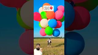 balloon ballooning genderreveal funny golf hotairballoon musicanddance automobile comedy [upl. by Naira]