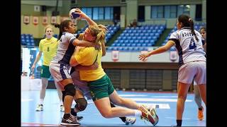 The 6’2″ 220lb Transgender Dude Dominating Women’s Handball Championships [upl. by Lidda]