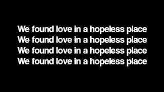 Rihanna  We Found Love LYRICS [upl. by Aicnelev714]