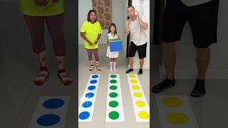 Spin the Colore Twister Challenge shorts GamGam Family [upl. by Yssac]