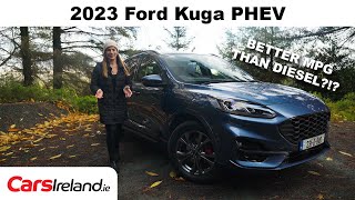 2023 Ford Kuga PHEV Review  CarsIrelandie [upl. by Irrep10]