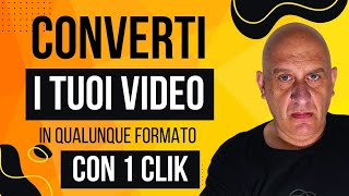 Finalmente CONVERSIONE ⚡️VIDEO GRATIS e facile [upl. by Rothmuller577]