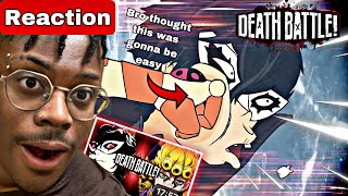 WaitHUH Joker VS Giorno Death Battle REACTION [upl. by Reichel592]