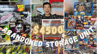 I Bought An Abandoned Storage Unit For 4500 And Found These CRAZY Collections [upl. by Grady]