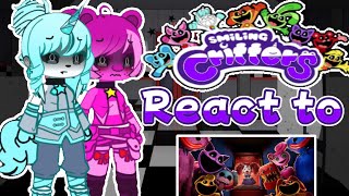 smiling Critters react to sleep well poppy playtime x Gacha enjoy the video copyright sorry [upl. by Ehcadroj98]