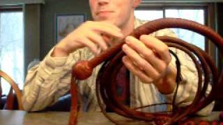 Bullwhip Cracking How to make your Bullwhip LOUD [upl. by Alda]