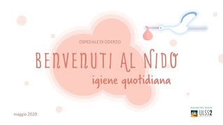 3 Igiene quotidiana del neonato [upl. by Dilahk]