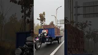 Electric 4WD 5wheeler for heavyduty engineering in Shanjiang to pull 10 tons [upl. by Kemp495]