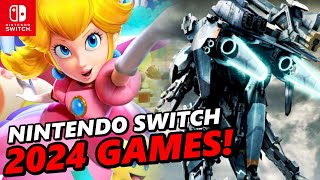 All Rumored amp Confirmed Nintendo Switch 1stParty Games in 2024 [upl. by Llib159]