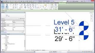 Working with Levels and Grids in Revit 2014 [upl. by Noguchi]