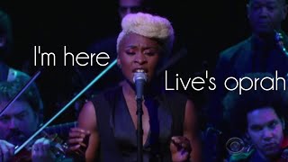 Cynthia Erivo  Im Here Official Live at Oprah [upl. by Budding799]