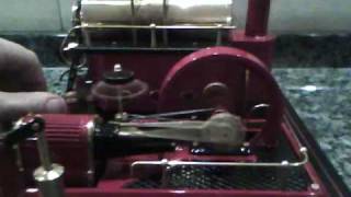 Wilesco D21 steam engine runing [upl. by Legyn]