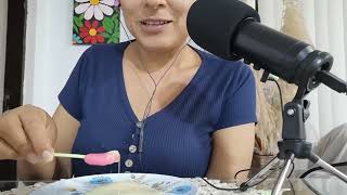 ASMR lamiendo Picoline 🍭 con leche condensada [upl. by Iclehc102]