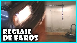 CÓMO ALINEAR los FAROS del COCHE 💡  REGLAJE de FAROS SENCILLO  MANTENIMIENTO BÁSICO [upl. by Aivin429]