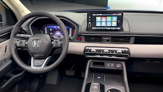 All New 2023 Honda Pilot  INTERIOR official [upl. by Asiruam860]