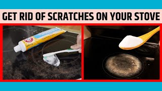 How to Remove Scratches from Glass Stove Tops Easily [upl. by Annnora]