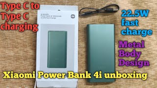 Xiaomi Power Bank 4i unboxing and first Impressions [upl. by Munafo311]