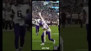 Highlight Reel of HILARIOUS 🤣 Vikings Camryn Bynum Touchdown Celebration Vs Jaguars Went Viral [upl. by Aitsirk452]