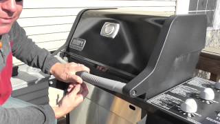 How To Install A Weber GrillOut Handle Light 7516 [upl. by Margareta]