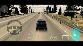 Fast Car Driving on Highway  Car Parking Multiplayer [upl. by Acirem]