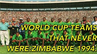 WORLD CUP TEAMS THAT NEVER WEREZIMBABWE 1994 [upl. by Eniowtna488]