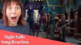 Night Falls From quotDescendants 3quot SONG REACTION [upl. by Forbes]