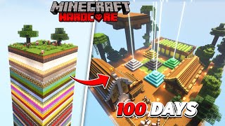 Minecraft 100 Days But Its a Random Layer One Chunk  HINDI [upl. by Caye]