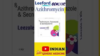 Leeford azithromycin generic medicine brands india medicine leeford azithromycin antibiotics [upl. by Sdlonyer]