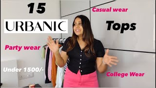 15 Urbanic Tops Haul [upl. by Katzen]