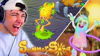 ETHEREAL WORKSHOP WAVE 6 amp SUMMERSONG UPDATE MY SINGING MONSTERS [upl. by Virendra425]