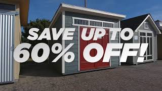 Display Clearance Shed Sale Monroe Michigan [upl. by Kylynn]