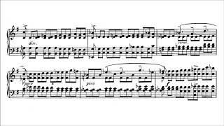 Leone Sinigaglia – StaccatoEtude Op11 1900 Score [upl. by Anahtor]