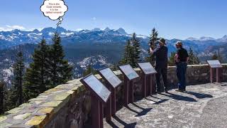 The Minarets in the Ritter Range of the Sierras [upl. by Aroved]