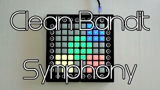 Clean Bandit  Symphony rpg Instrumental Edit  Launchpad Pro Cover [upl. by Arolf]