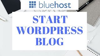 Bluehost Blog Tutorial  How To Start A WordPress Blog On Bluehost [upl. by Tocs]