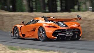 Hypercars Accelerating Delage D12 Jesko Absolut Venom F5 Huayra R Chiron SS Valkyrie AMG One [upl. by Erdried]