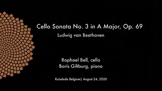 Beethoven Cello Sonata No 3 in A major Op 69 [upl. by Sykes]