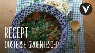 Oosterse Groentesoep  Recept  VETJEBOL [upl. by Oravla787]