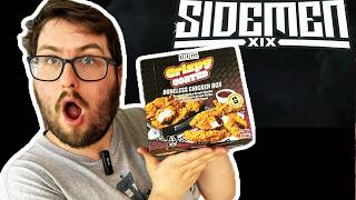 SIDEMEN SIDES IN ICELAND BONELESS CHICKEN AND SAUCY BBQ CHEESE BITES REVIEW [upl. by Atronna]