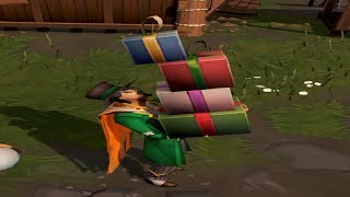 RuneScape Viewing quotStack of Presentsquot Token Reward from Advent Calendar [upl. by Lovato]