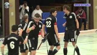 Viertelfinale Hallehockey Herren HTCU vs TUSLI 126 24012015 [upl. by Rogerson]