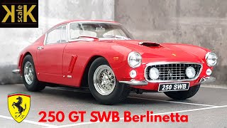 REVIEW KKscale 118 Ferrari 250 GT SWB Berlinetta  Rosso Corsa [upl. by Lena930]