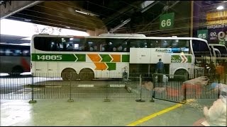 Viação Gontijo Ônibus saindo da Rodoviária do Tietê [upl. by Savinirs43]