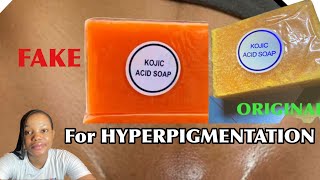 The Kojic Acid Soap That Works HOW TO IDENTIFY THE ORIGINAL [upl. by Assenad516]