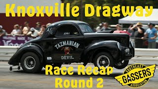 Southeast Gassers Official Race Recap Knoxville Dragway Round 2 [upl. by Oicnerual966]