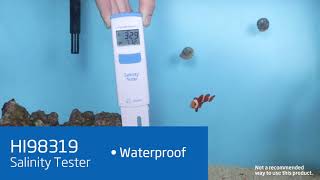 The New Salinity Tester From Hanna Instruments is Waterproof [upl. by Orferd]