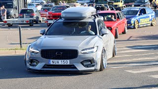 Tuner cars leaving a Carshow 16 [upl. by Doug]