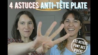 4 astuces pour éviter la tête plate plagiocéphalie brachycéphalie [upl. by Eiramanitsirhc]