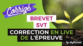 Brevet 2017  Correction de lépreuve de SVT [upl. by Nalra455]