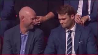 Shane Wrights reaction at the 2022 NHL Draft [upl. by Duwad]